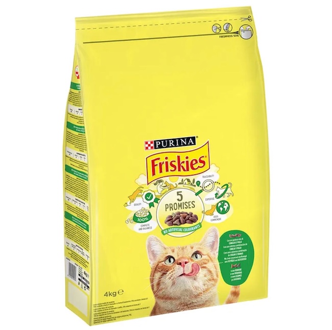 PURINA Friskies, lapin, poulet & légumes 4 kg